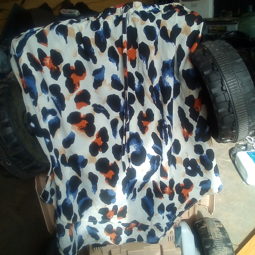 Leopard print skirt